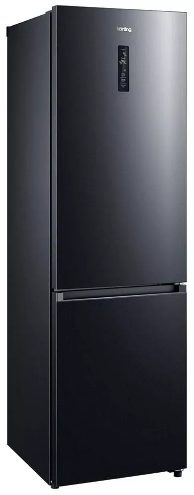 Холодильник Korting KNFC 62029 XN, черный