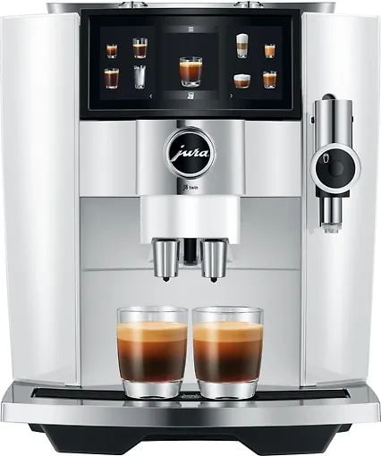Кофемашина Jura J8 Twin Diamond White 