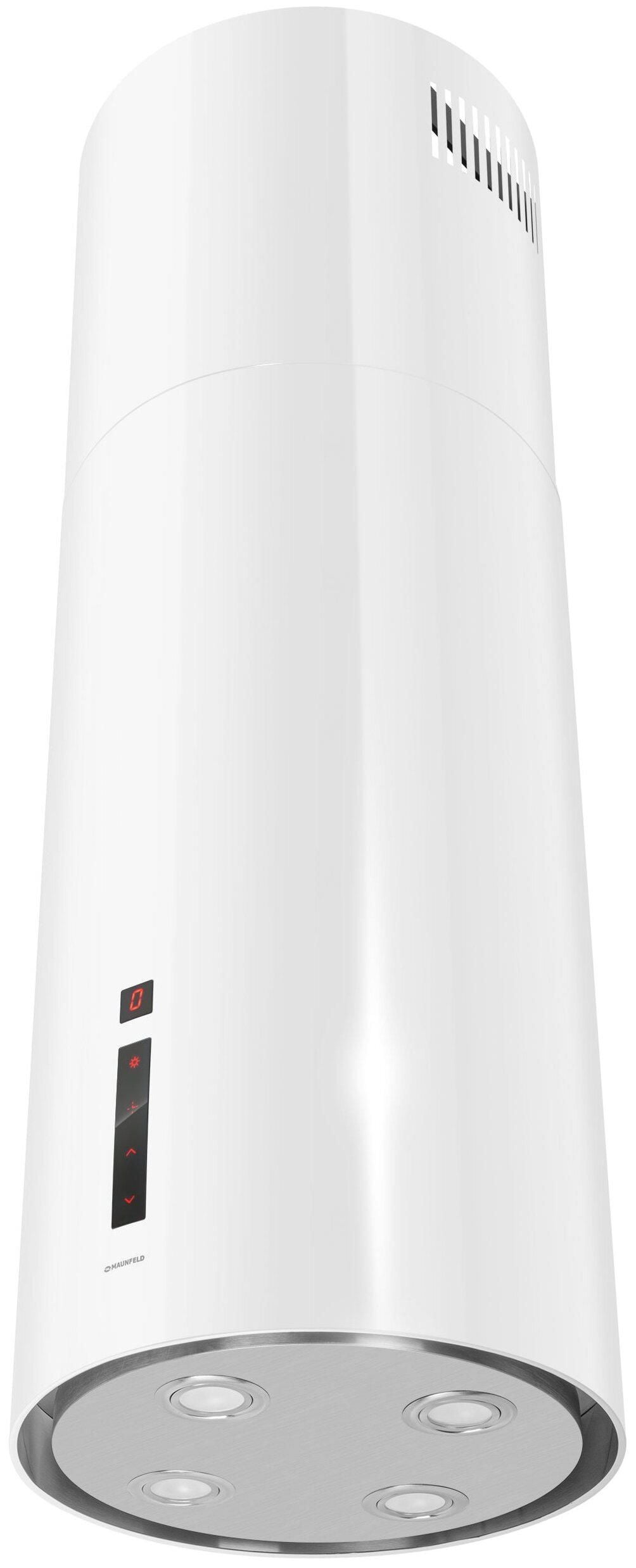 Цилиндрическая вытяжка MAUNFELD Lee Isla (sensor) 39, белый