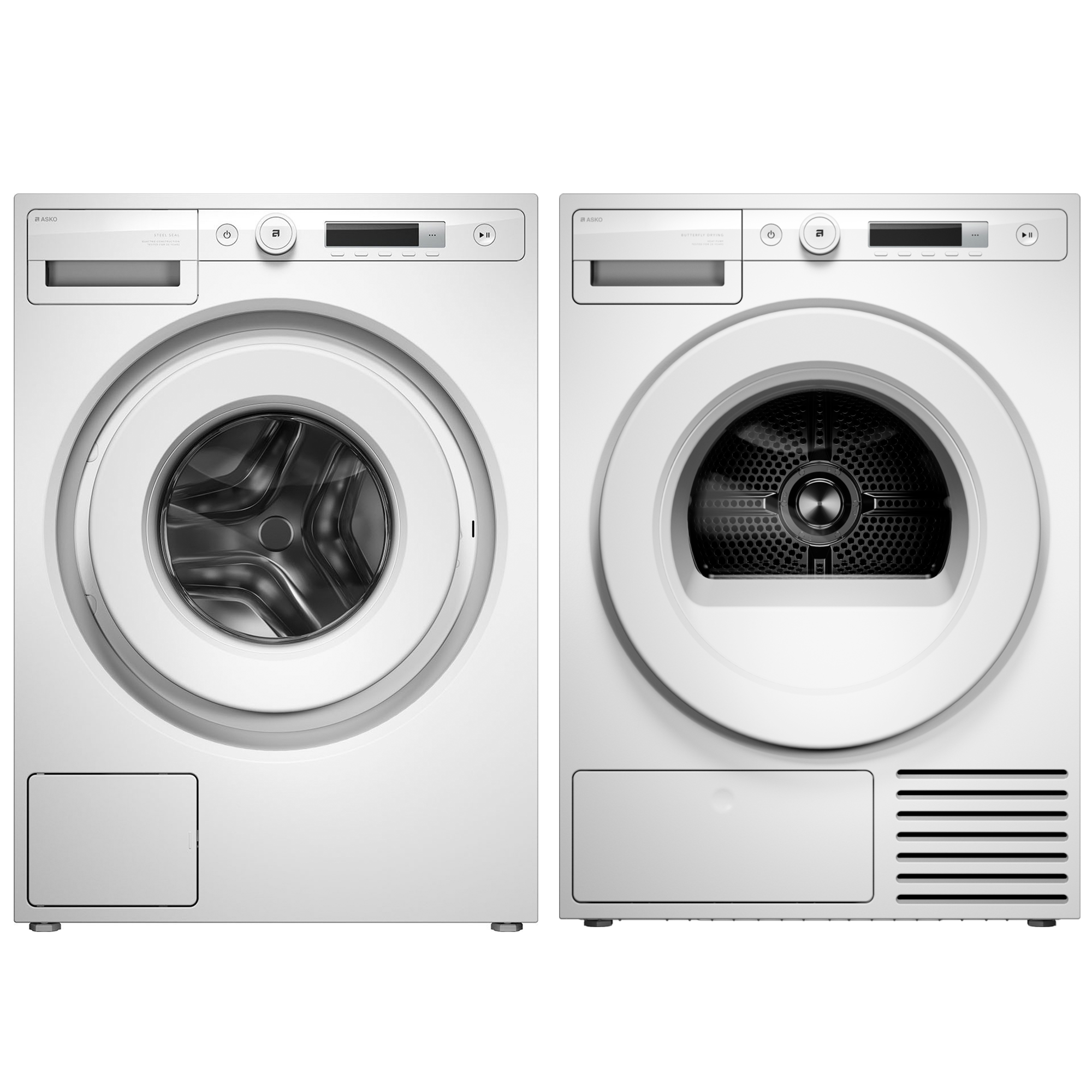 Комплект Asko Стиральная машина W1084BW + Сушильная машина T108HBW